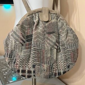 Vintage Maggie Lawrence Weird Chic Geometric Women's Shoulder Bag